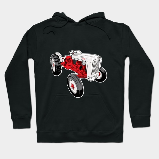 Ford Tractor Hoodie by AlchemyStudio